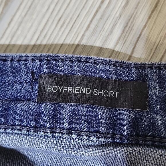 Kut from the Kloth Bermuda Jean Shorts Slight Distressing Womens Size 6 - Picture 8 of 11